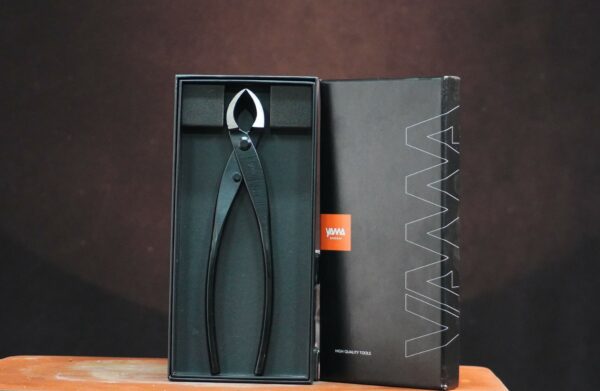 Black Steel Concave Cutter (Bonsai Grade) | 21 cm | Yama Tools