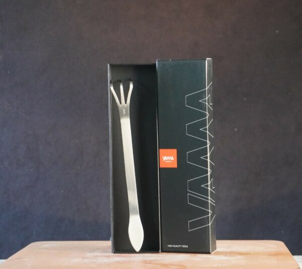 RVS spatel met Hark | 25,5 cm | YAMA Tools